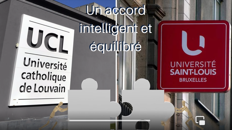 Fusion Entre L’UCLouvain Et L’Université Saint-Louis